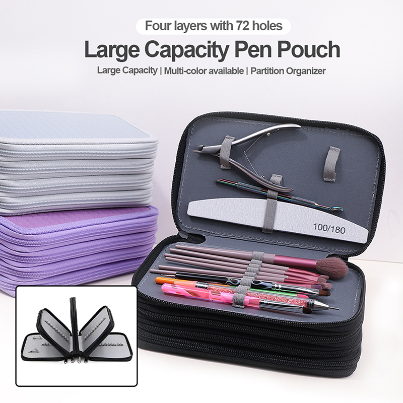 Nail Art Simple - Große Kapazität Nail Art Werkzeugtasche Professionelle