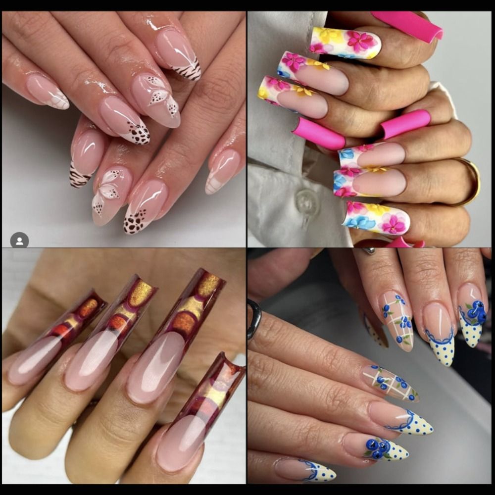 Nail Extension Form - 140 Stück 14 Größen Französische Nagel-Dualformen