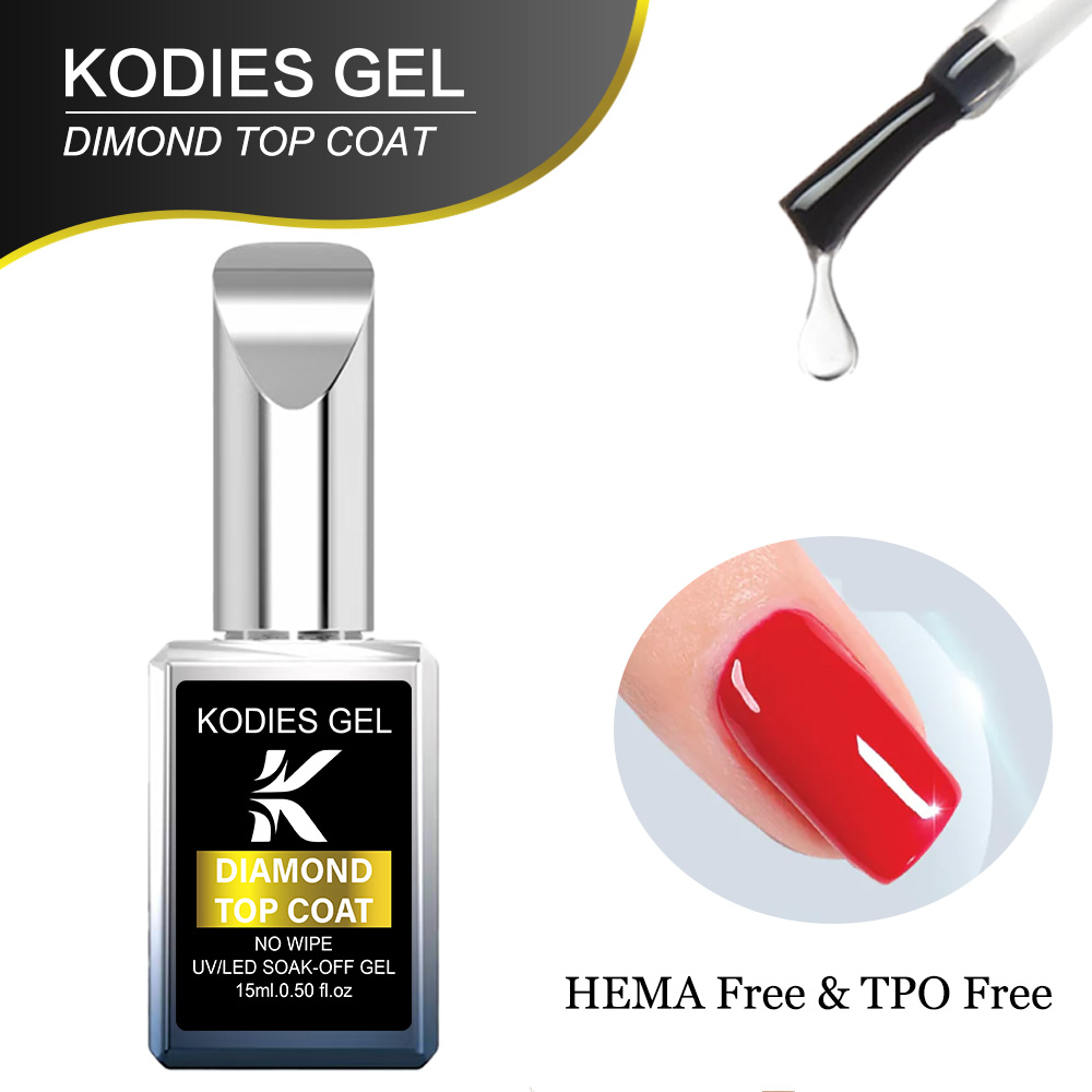 Gel Top Coat - KODIES GEL Diamond Top Coat NEUE