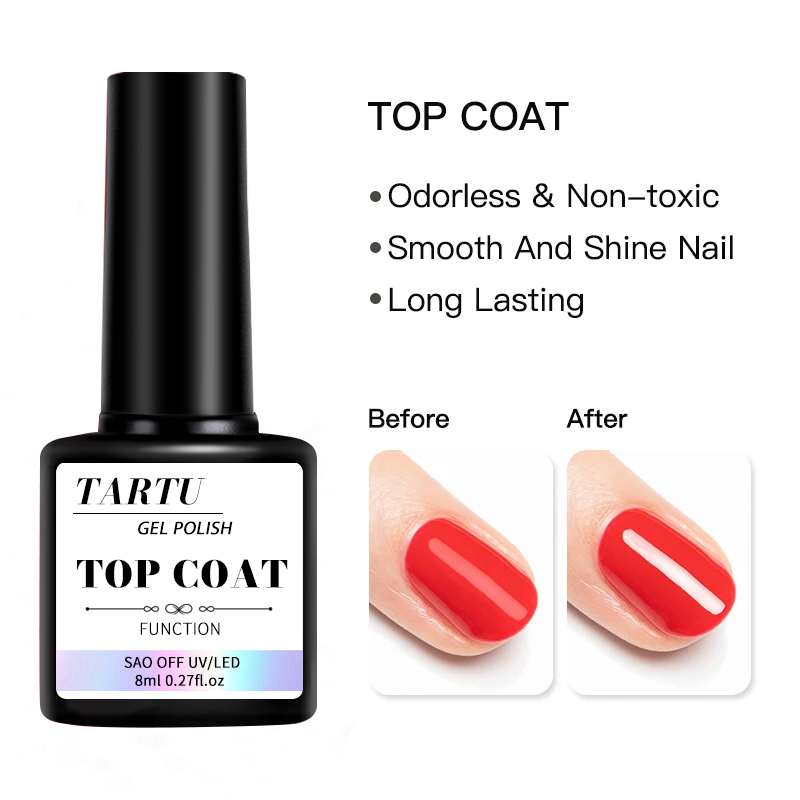 8 ml funktionelles Gel-Nagelku – Gel Top Coat Bewertung und Preis