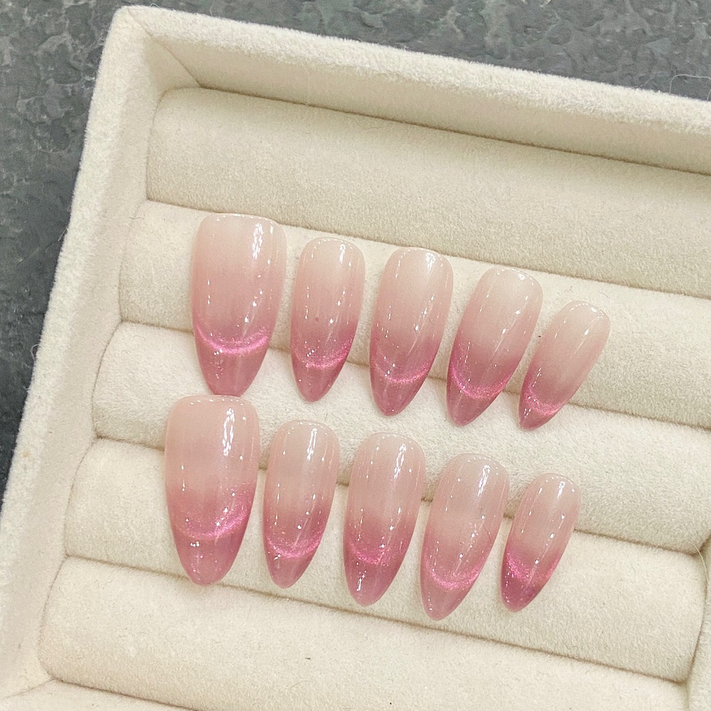 Handgemachte Mandel presse auf – Nail Art Simple Bewertung und Preis
