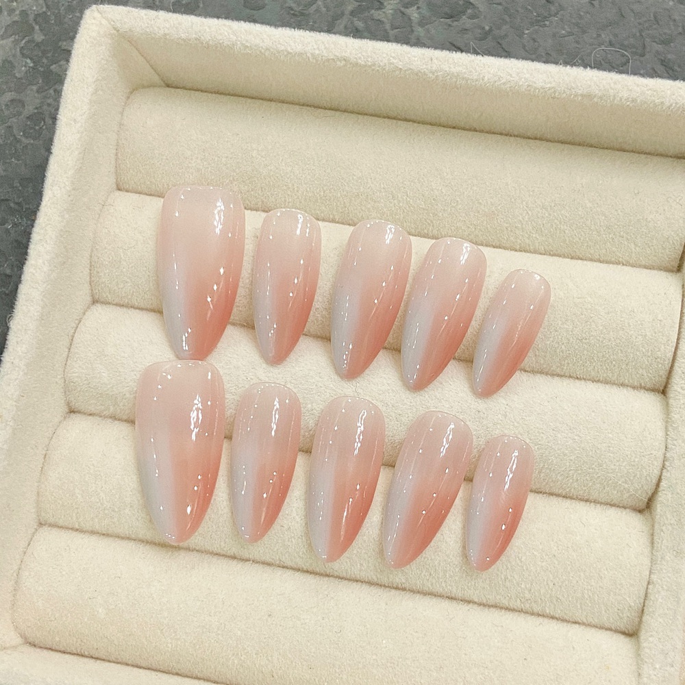 Handgemachte Mandel presse auf – Nail Art Simple Bewertung und Preis