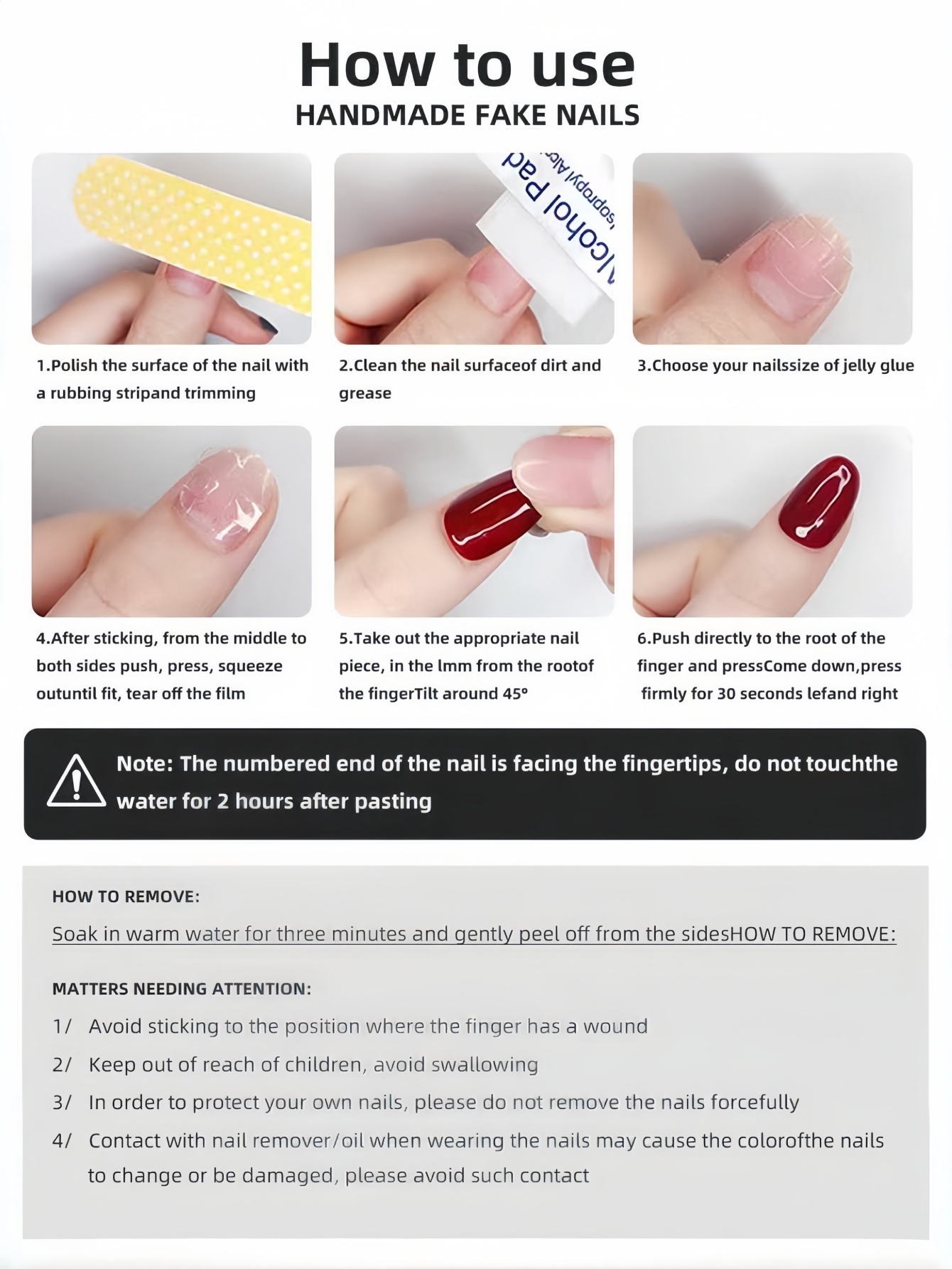 10 Stück kurze, quadratische,  – Nail Art Simple Bewertung und Preis