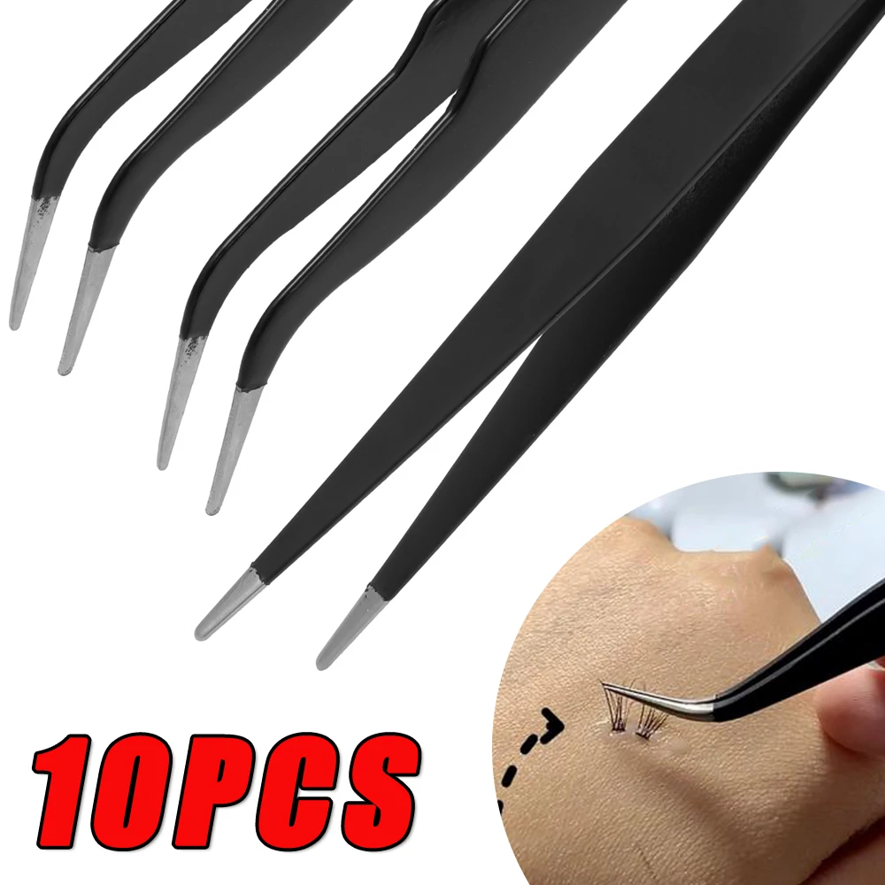 10PCS Wimpernverlängerungspinz – Nail Extension Form Bewertung und Preis