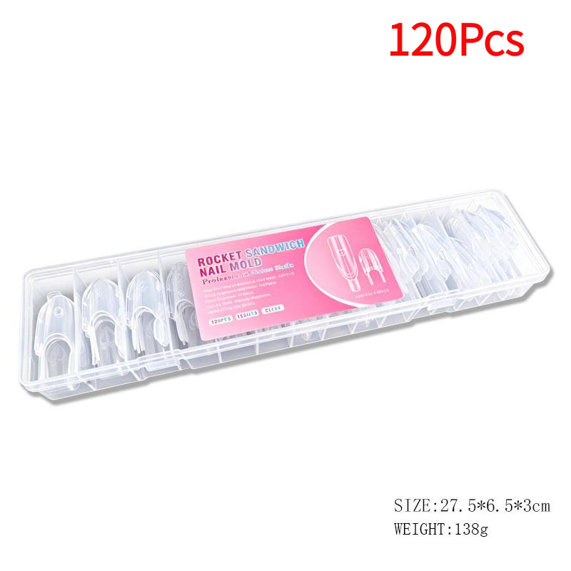 120 Stück Sandwich-Dual-Nagelf – Nail Extension Form Bewertung und Preis