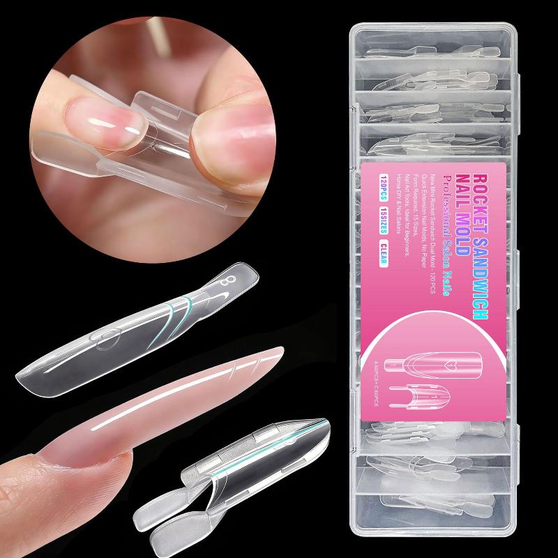 120 Stück Sandwich-Dual-Nagelf – Nail Extension Form Bewertung und Preis