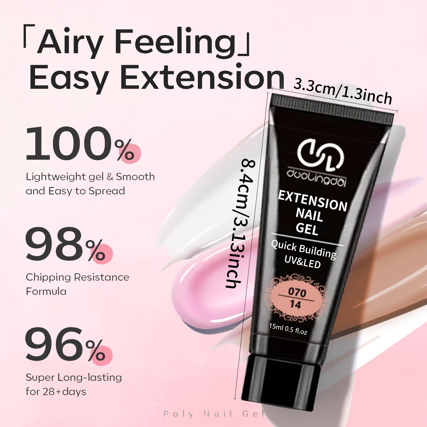 8 Teile/satz Poly Verlängerung – Nail Extension Form Bewertung und Preis