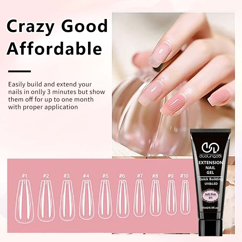8 Teile/satz Poly Verlängerung – Nail Extension Form Bewertung und Preis