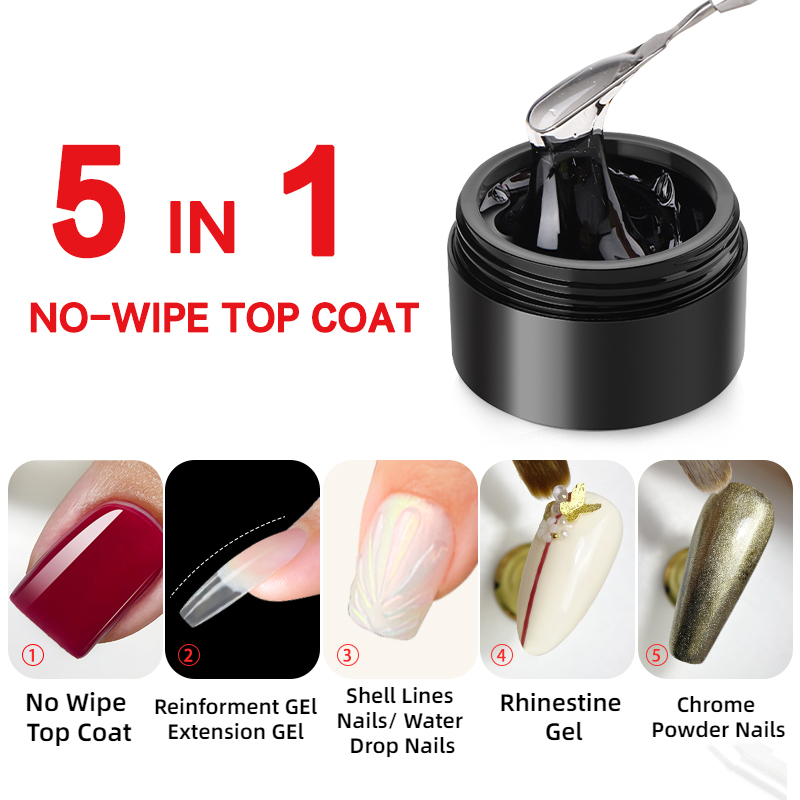 MSHARE 3D Top Coat Gel 50 ml 5 – Gel Top Coat Bewertung und Preis