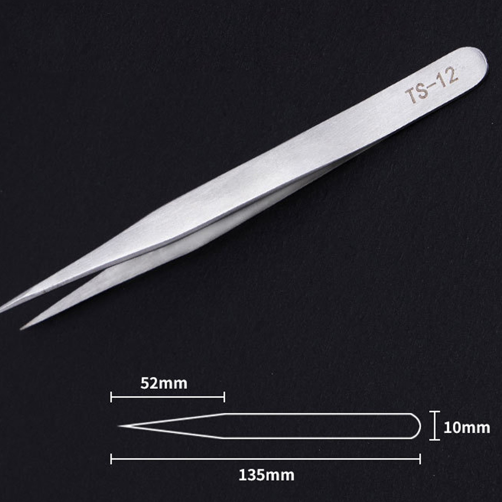 Wimpern- und Nagelkunstpinzett – Nail Extension Form Bewertung und Preis
