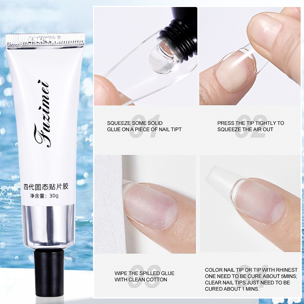30/20/10g Solide Weiche Gefäls – Nail Extension Form Bewertung und Preis