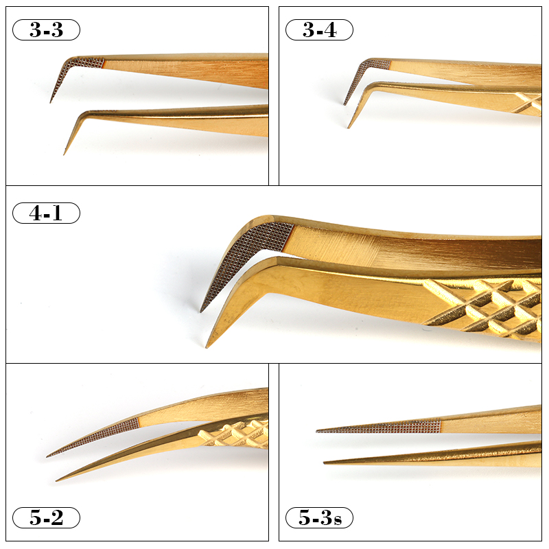 1pc Faser Spitze Pinzette Edel – Nail Extension Form Bewertung und Preis