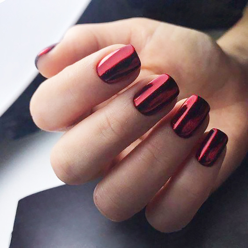 24 stücke Einfarbig Volle Abde – Nail Art Simple Bewertung und Preis