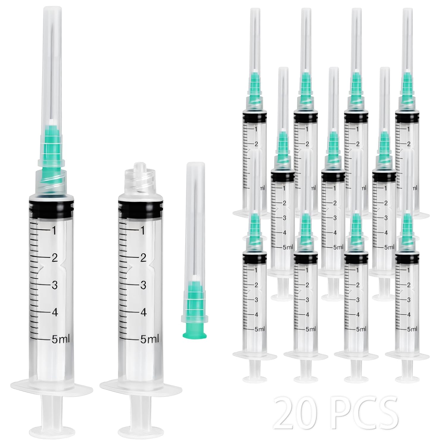 5ml Luer-Lock-Spritze, geeigne – Nail Art Design Bewertung und Preis