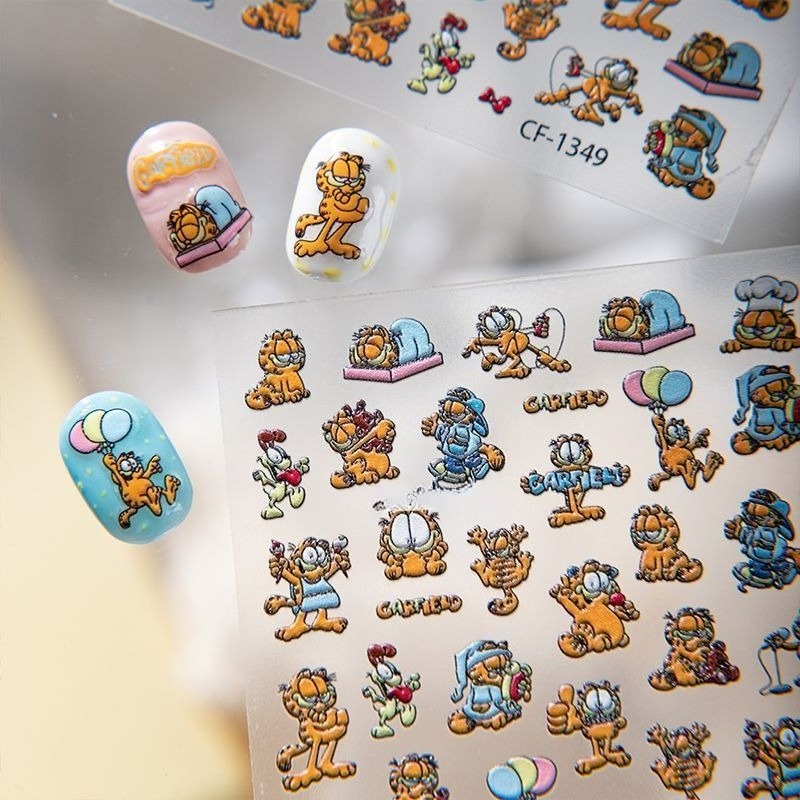 Neue Garfield Nagelkunst-Aufkl – Nail Art Design Bewertung und Preis