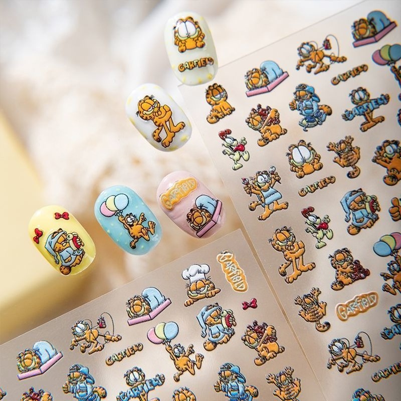 Neue Garfield Nagelkunst-Aufkl – Nail Art Design Bewertung und Preis