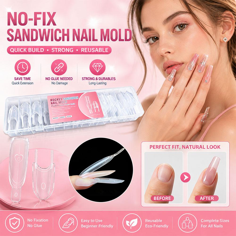 Dual-Form-Nagelverlängerungs-S – Nail Extension Form Bewertung und Preis