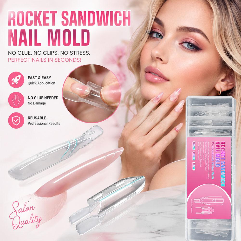 Dual-Form-Nagelverlängerungs-S – Nail Extension Form Bewertung und Preis