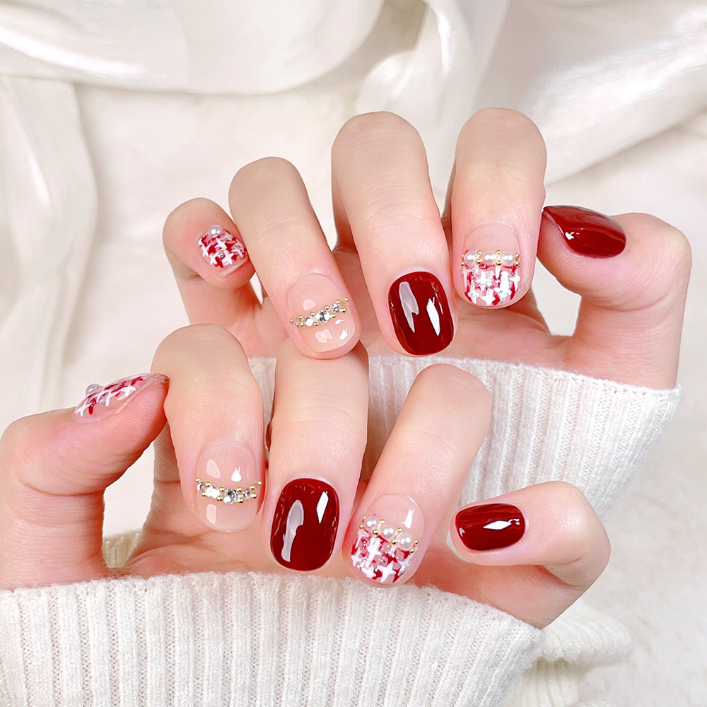 10 Stück Kurze Quadratische Ru – Nail Art Design Bewertung und Preis