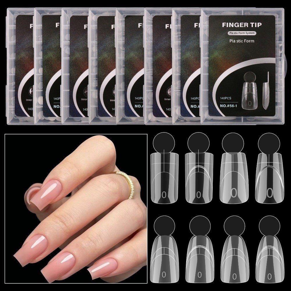 140 Stück Matte French-Nagel-D – Nail Extension Form Bewertung und Preis