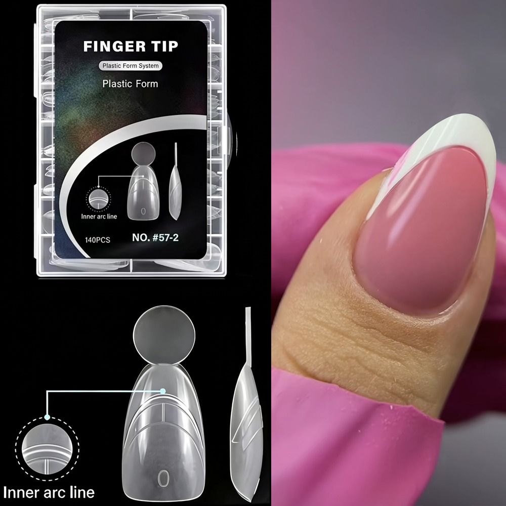 140 Stück Matte French-Nagel-D – Nail Extension Form Bewertung und Preis
