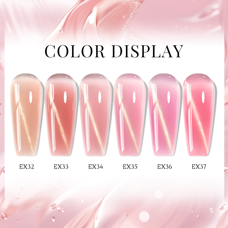 6er-Set 20ml Cat Eye Poly Nage – Nail Extension Form Bewertung und Preis
